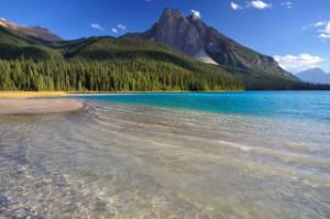 Emerald Lake and Mt. Burgess. Yoho National Park, BC