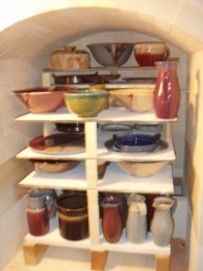 Hot pots, fresh out of the kiln!